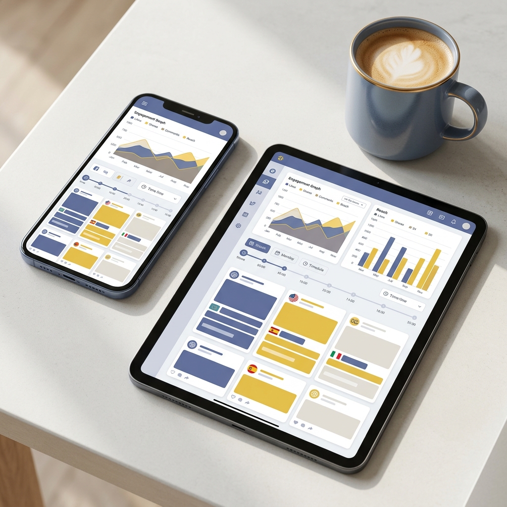 Social media automation case